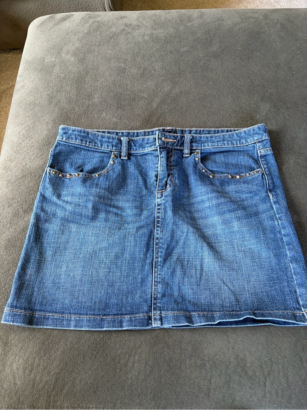 Gap Classic Blue Denim Mini Skirt